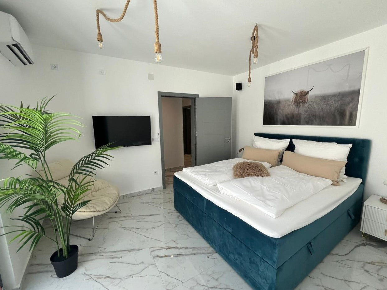 Luxury Penthouse in Djenovići With Private Rooftop Pool & Panoramic Sea View