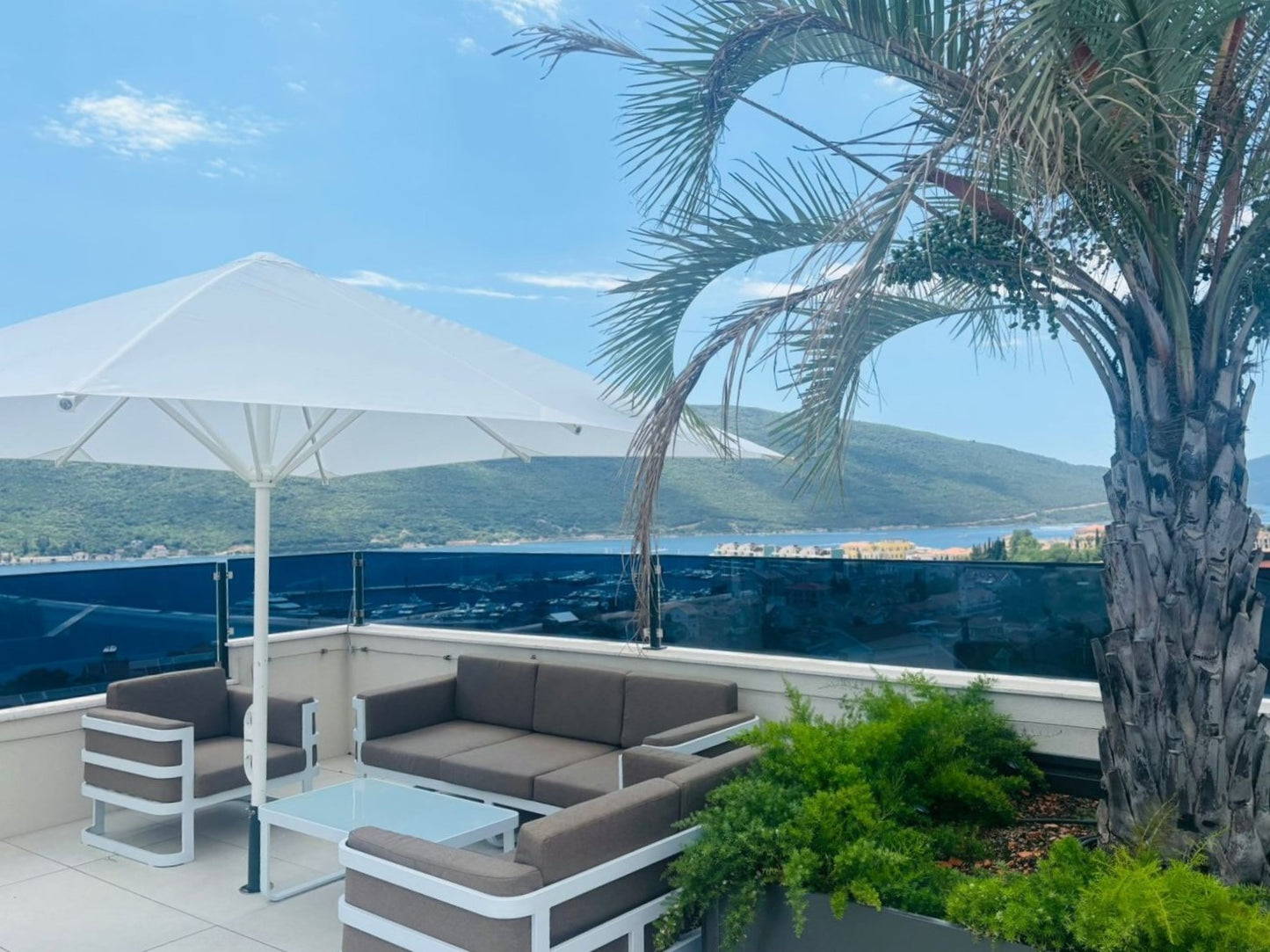 Luxury Penthouse in Djenovići With Private Rooftop Pool & Panoramic Sea View